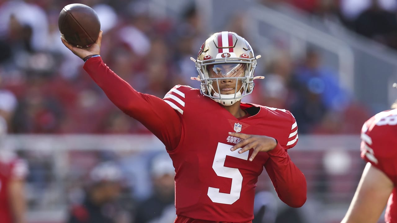 How PFF graded Trey Lance's first NFL start in 49ers' loss to Cardinals –  NBC Sports Bay Area & California