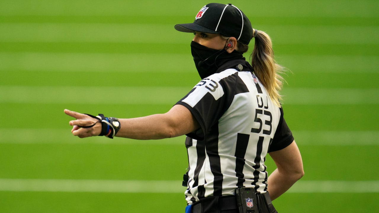 Referee Carl Cheffers on for New Orleans Saints vs Philadelphia Eagles