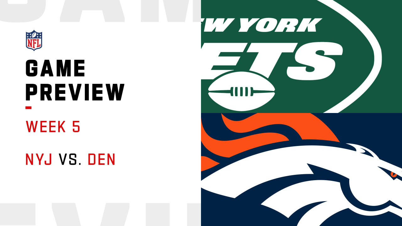 NFL Week 5 Game Preview: Jets vs. Broncos 