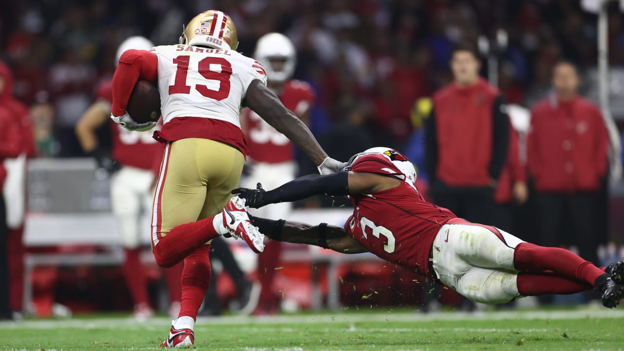 49ers' Deebo Samuel sets up TD with long catch-and-run play vs. Bears