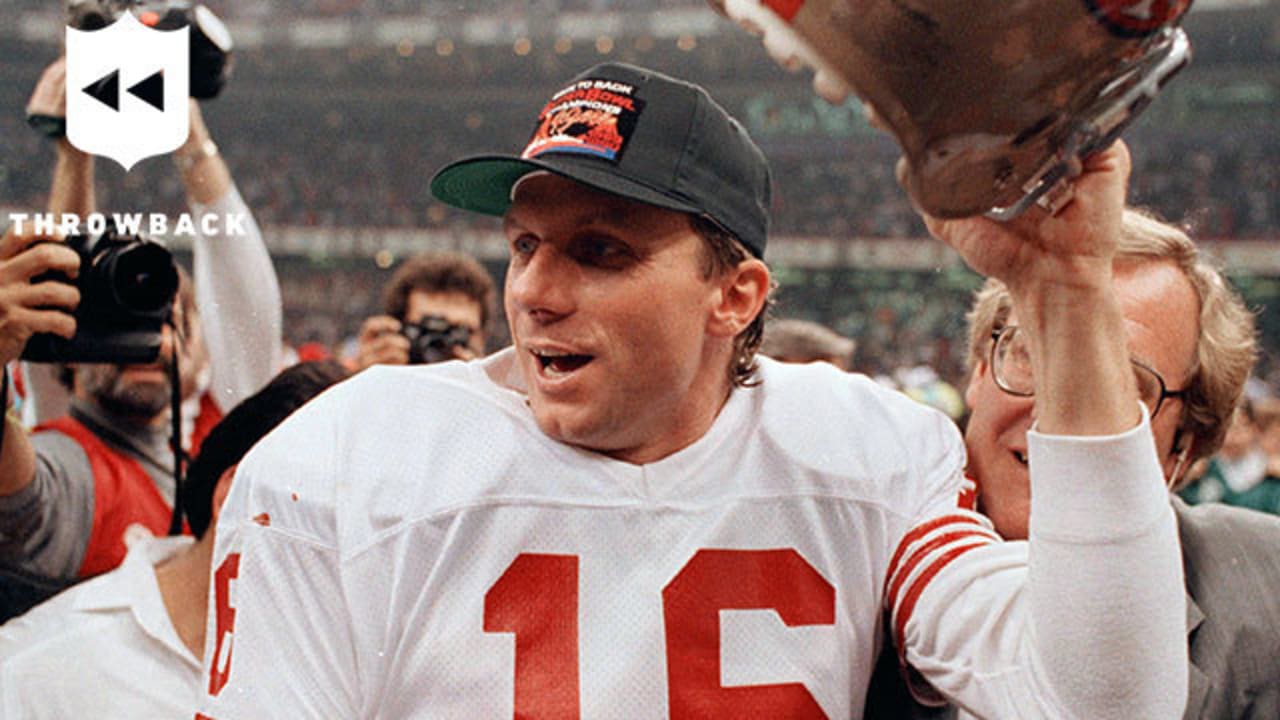 Joe Montana San Francisco Quarterback 1989