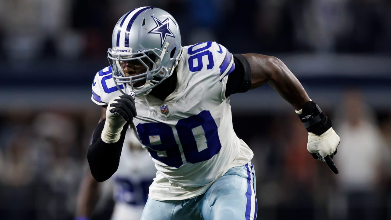 NFL Auction  Crucial Catch - Cowboys Demarcus Lawrence Game Used