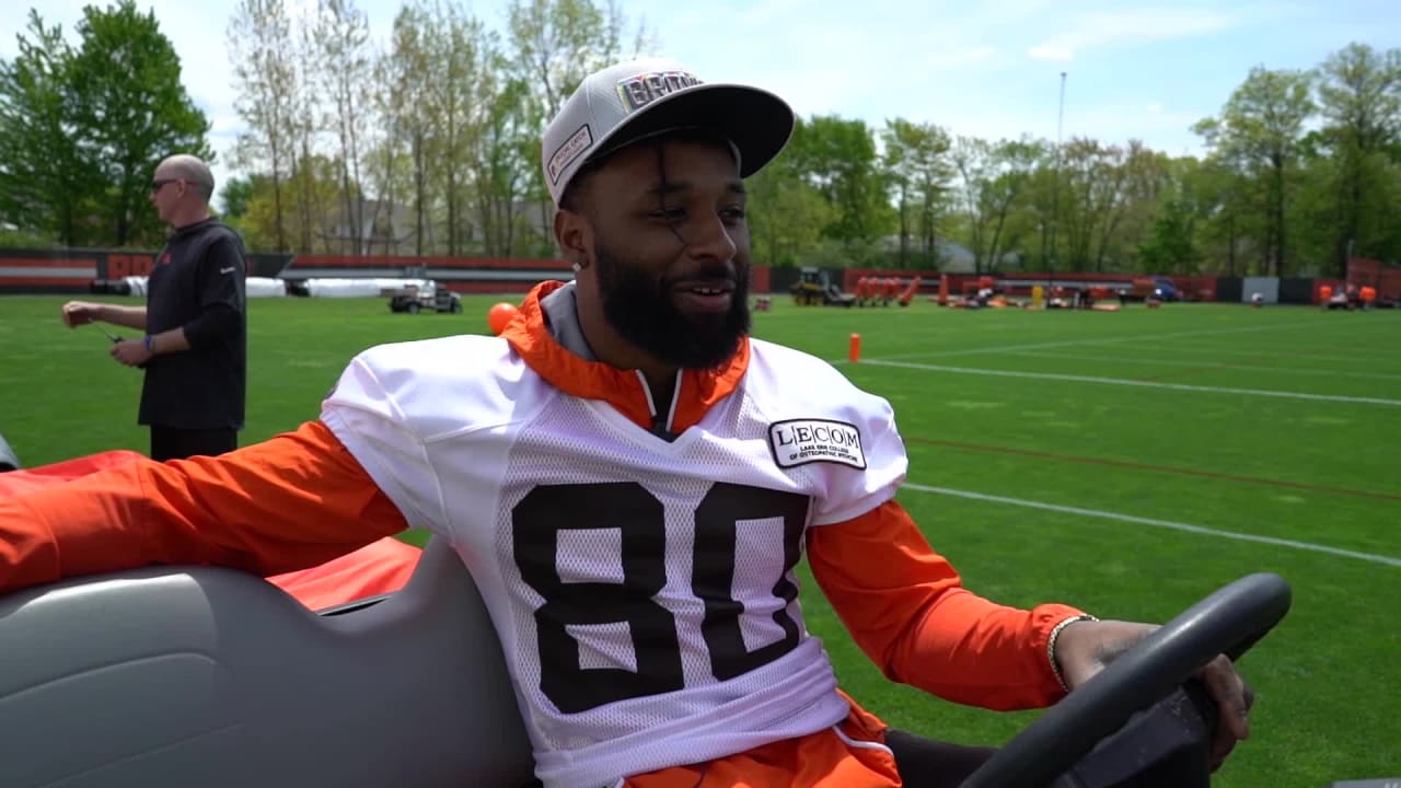 Video: Browns WR Jarvis Landry on being selected team's Walter Payton Man  of the Year nominee