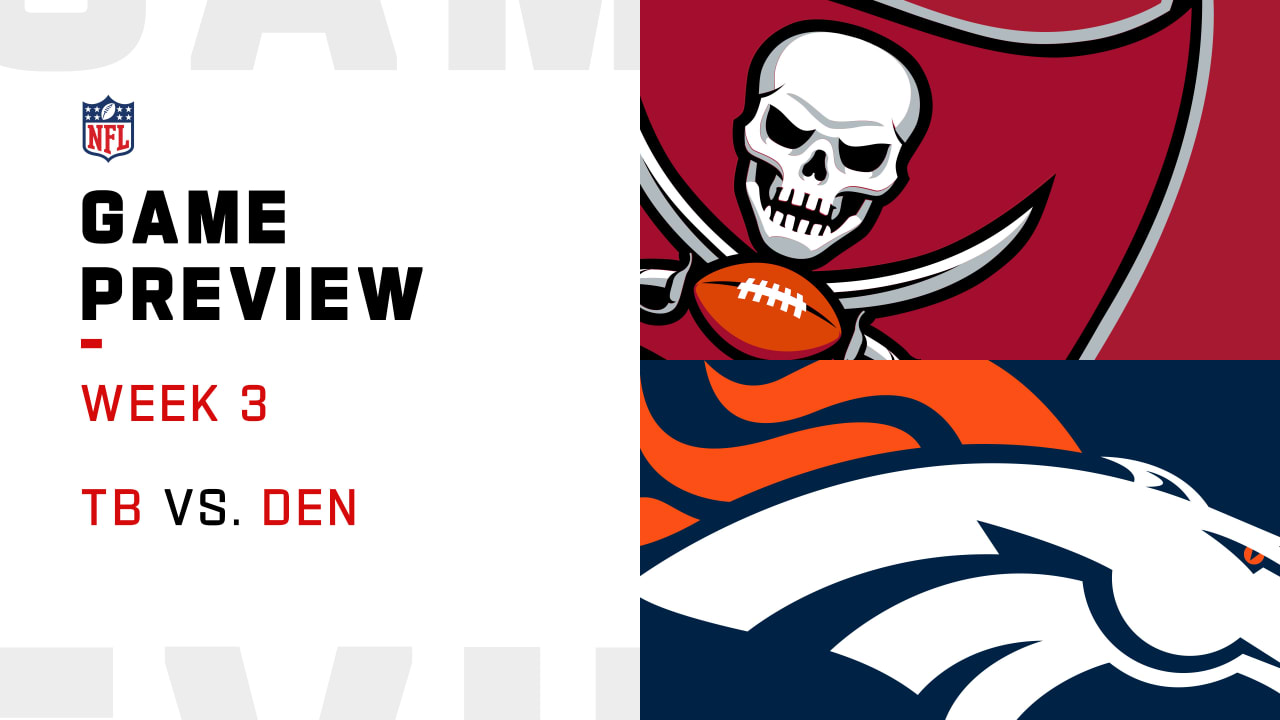 Buccaneers vs. Broncos NFL live stream reddit for Week 3