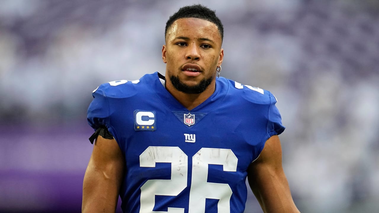 Frustrated Giants RB Saquon Barkley doesn't rule out sitting out for 2023  season