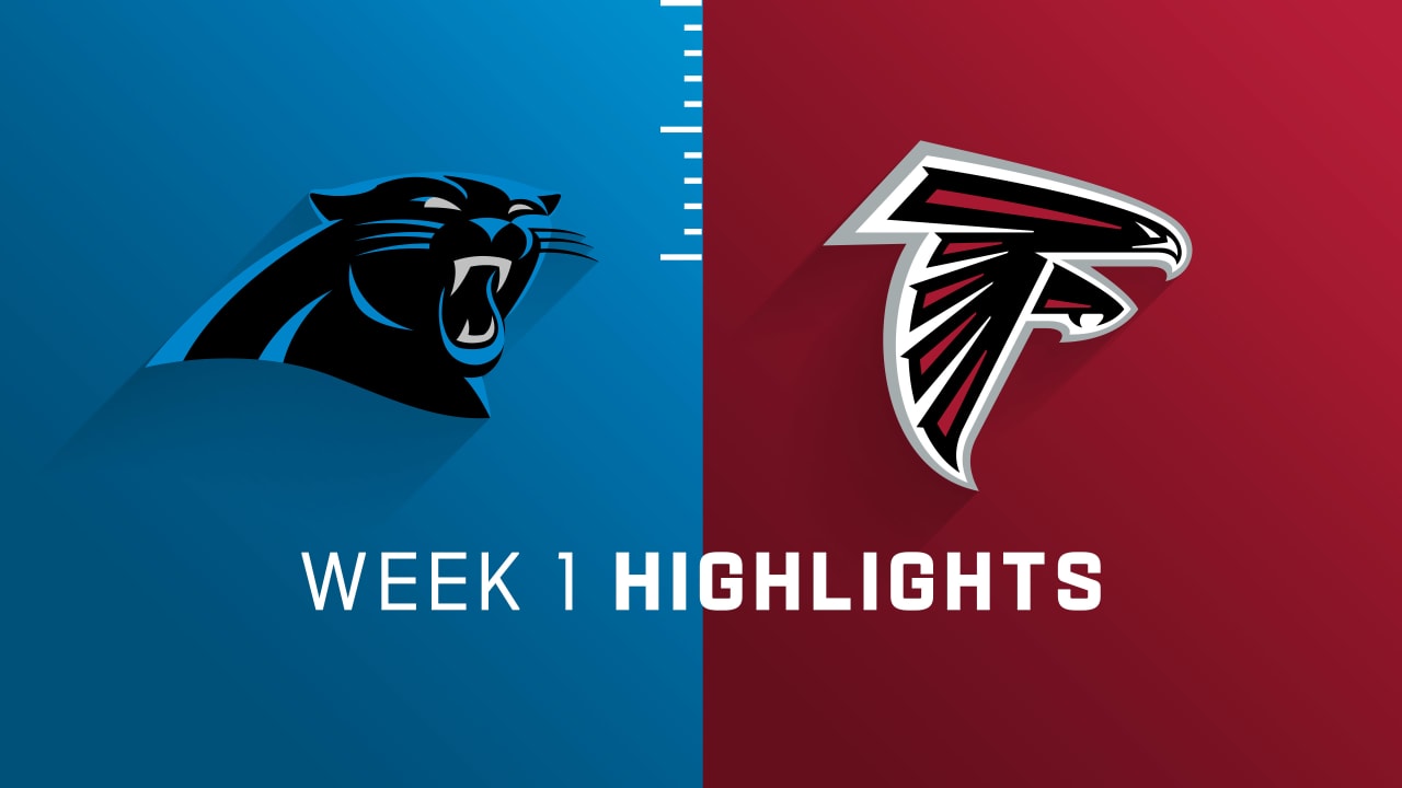 Carolina Panthers vs. Atlanta Falcons highlights Week 1