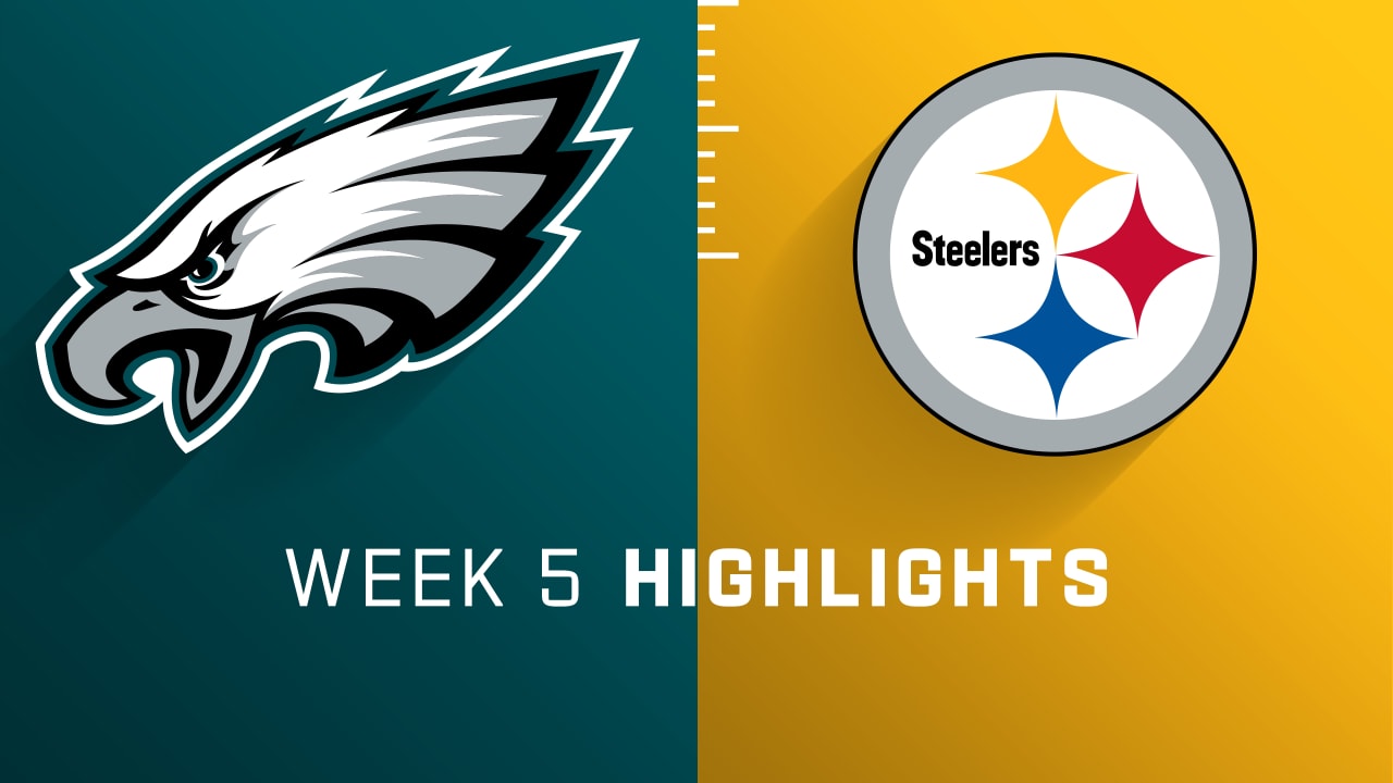 Steelers vs. Eagles  NFL Week 3 Game Highlights 