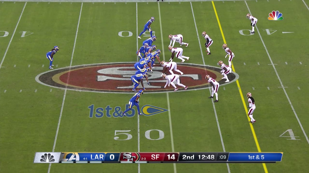 Los Angeles Rams running back Darrell Henderson slices through 49ers' D ...