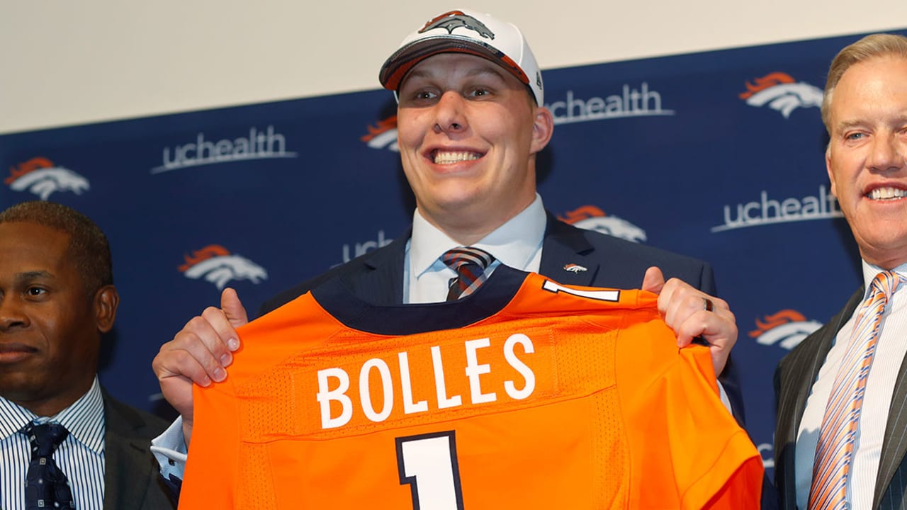 Broncos' Garett Bolles agrees to terms on rookie deal