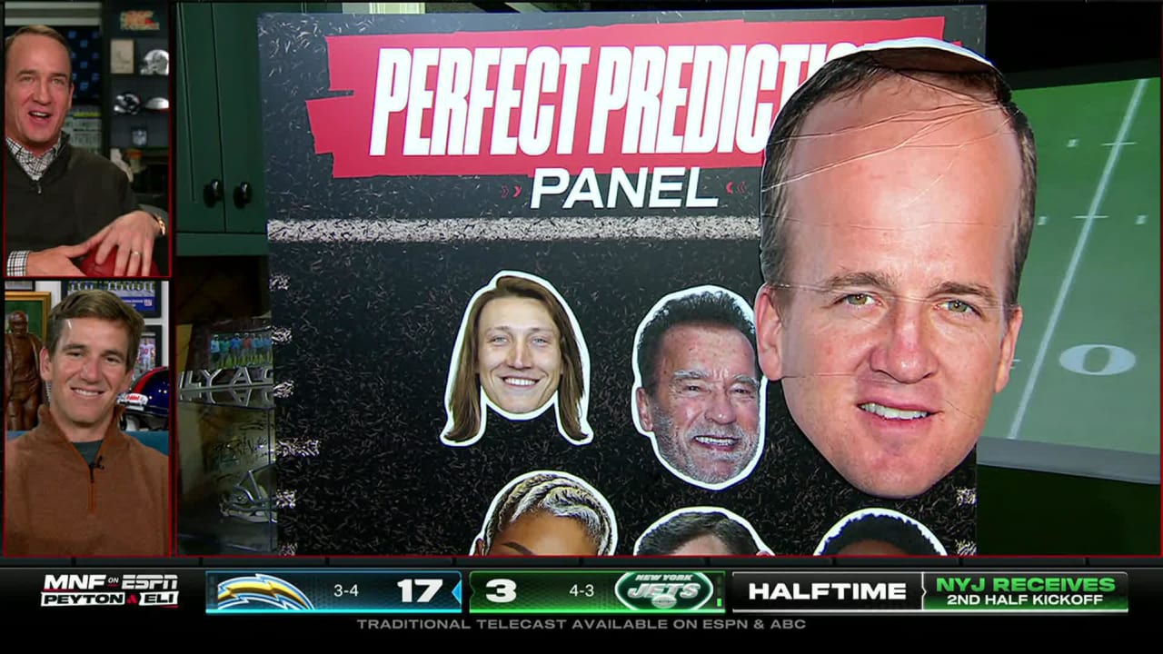 Peyton Manning nails 55yard field goal prediction