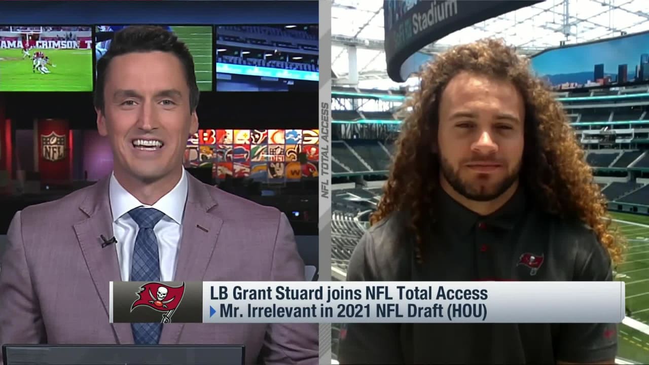 Tampa Bay Buccaneers linebacker Grant Stuard talks about carrying 'Mr.  Irrelevant' legacy