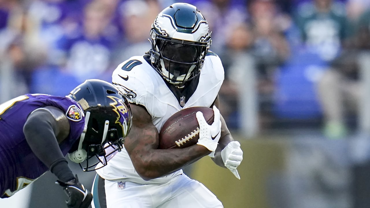 Eagles' D'Andre Swift named Offensive Player of the Week after