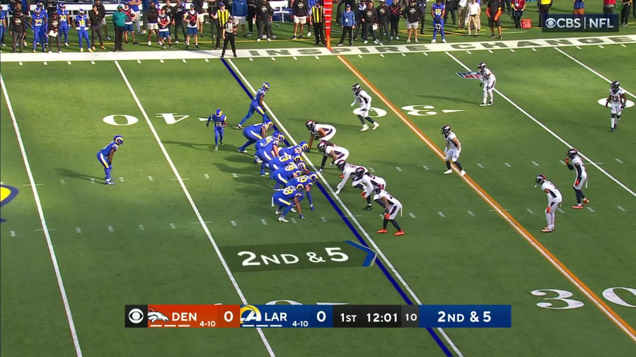 All nine catches from Los Angeles Rams tight end Tyler Higbee's 2TD