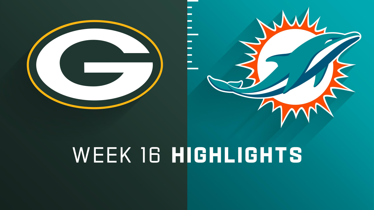 Green Bay Packers vs. Miami Dolphins highlights Week 16