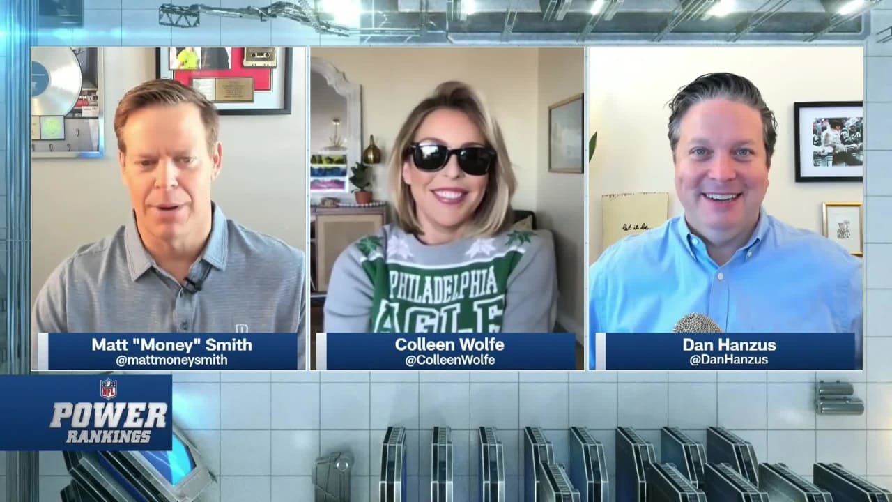 NFL Network's Colleen Wolfe reacts to Philadelphia Eagles' latest placement  in Week 15 power rankings