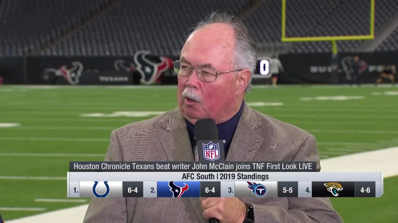 Sports Update: John McClain previews Texans vs. Colts game