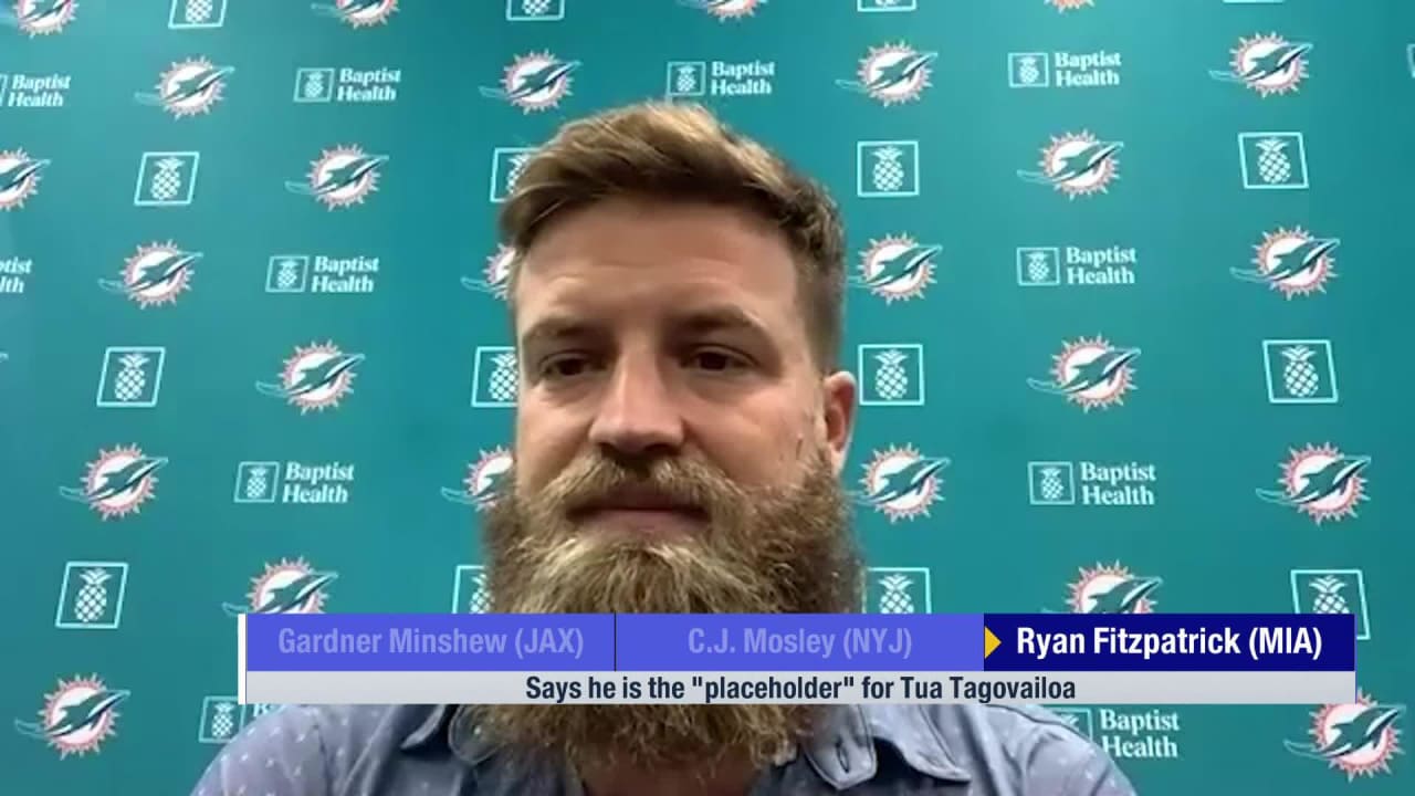 Ryan Fitzpatrick is more than just a placeholder for the Miami Dolphins