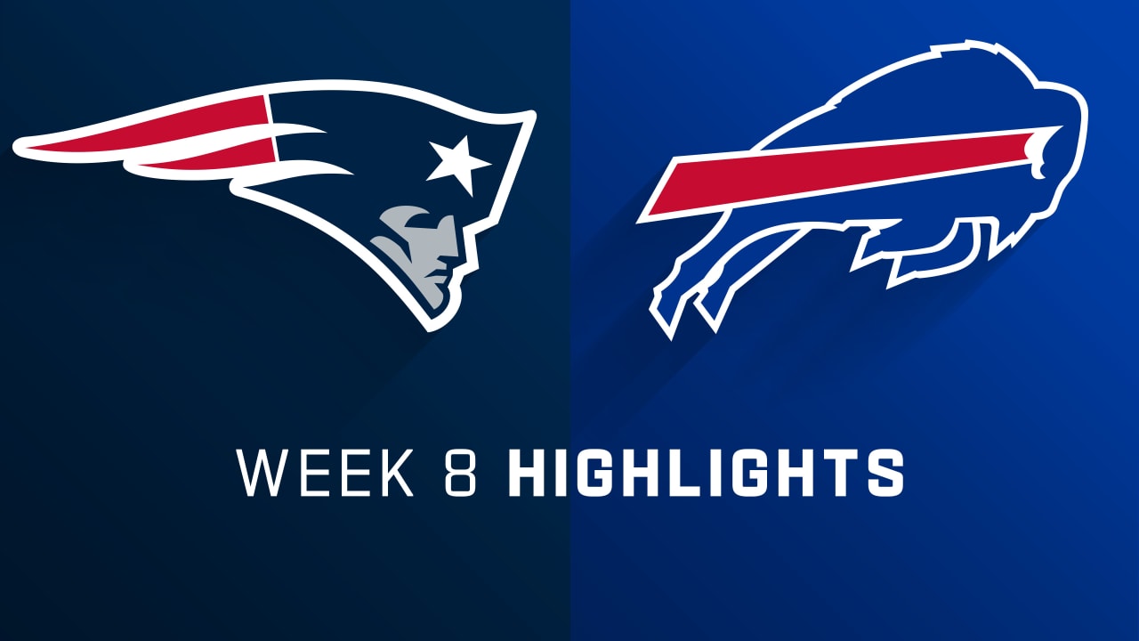 Patriots vs. Bills Week 8 Highlights