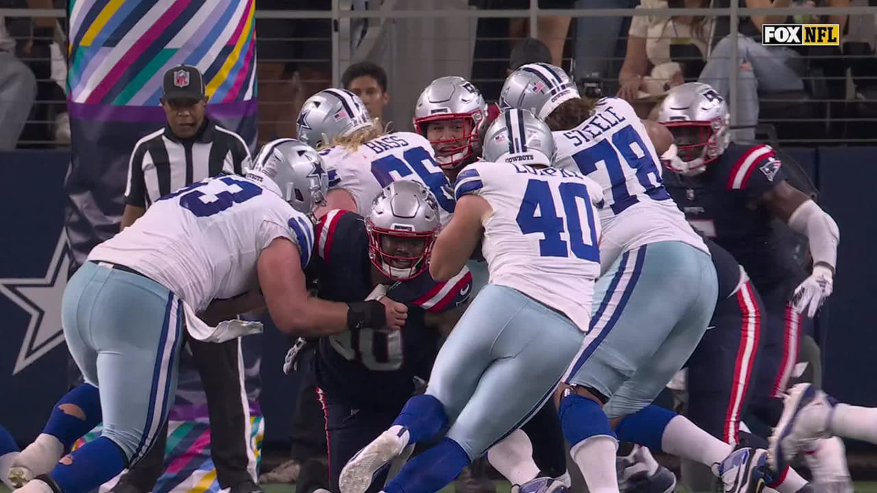 Dallas Cowboys running back Hunter Luepkes first NFL TD extends Cowboys lead to 37-3 over New England Patriots