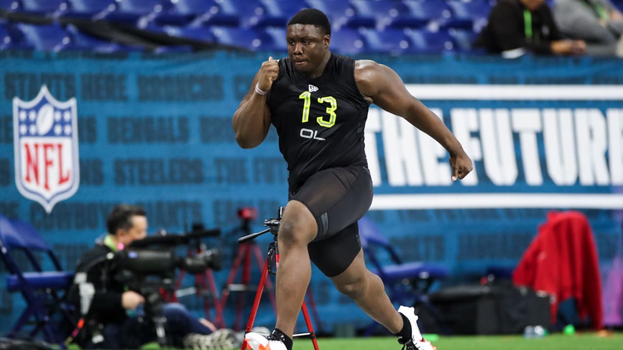 OL Lloyd Cushenberry sidelined by hamstring pull at combine