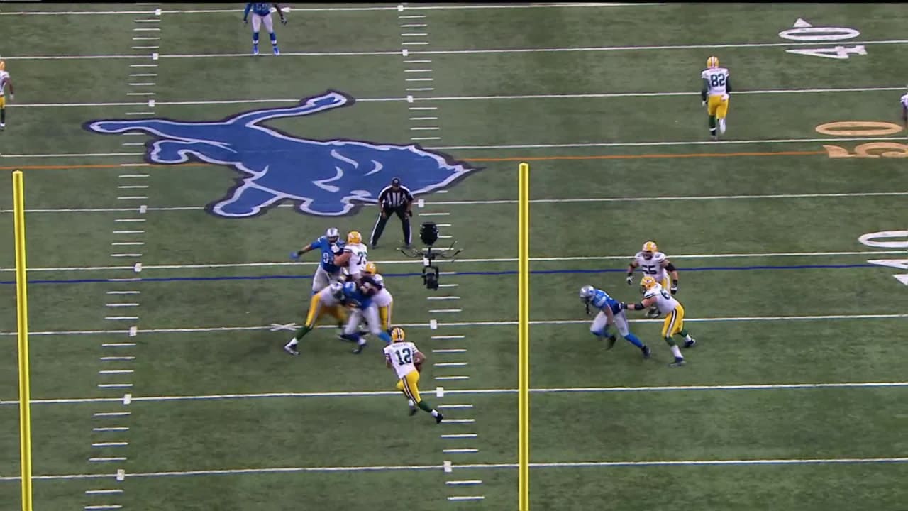 'NFL 100 Greatest' No. 52 Aaron Rodgers somehow rainbows 61yard TD