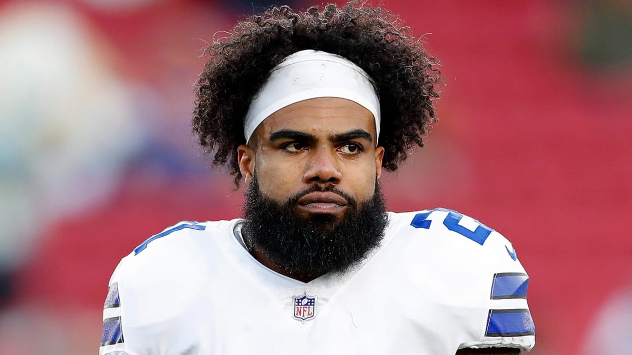 Ezekiel Elliott Shaves Off His Signature Beard/Hair : r/cowboys