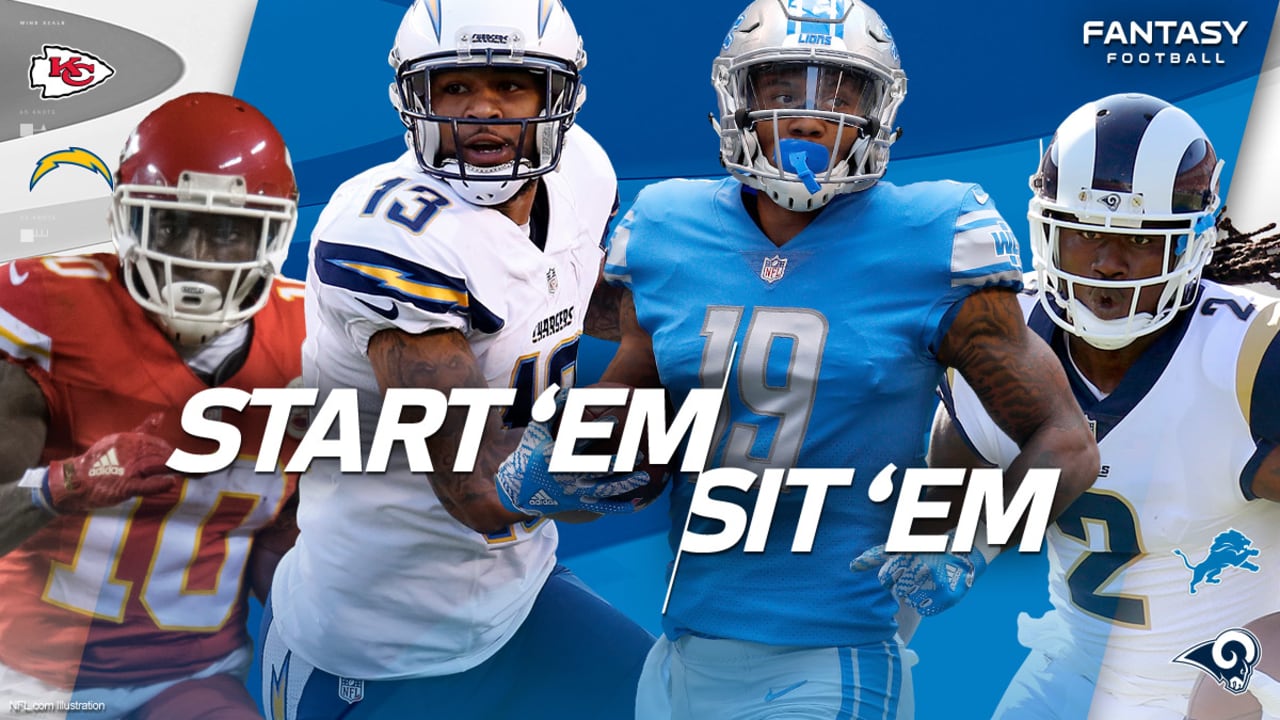 Start 'Em, Sit 'Em Week 2 Wide receivers