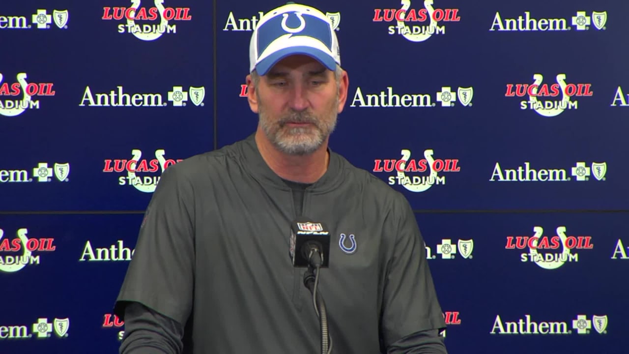 Colts postgame press conference