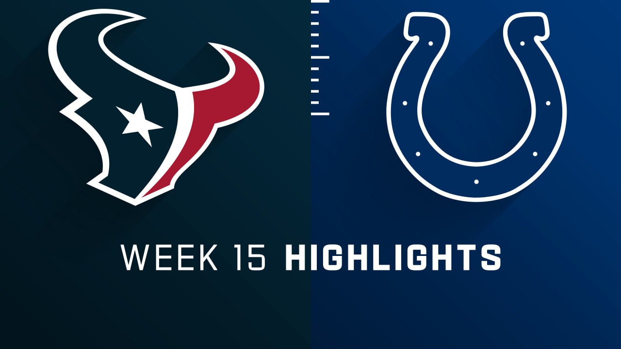 2015 NFL Week 15 Preview: Indianapolis Colts vs. Houston Texans - Stampede  Blue