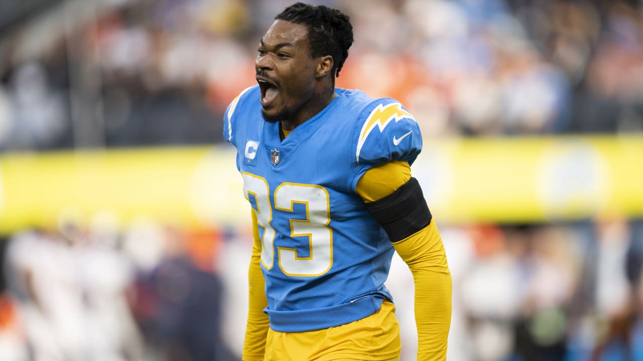 Chargers safety Derwin James switches number, look, but not his