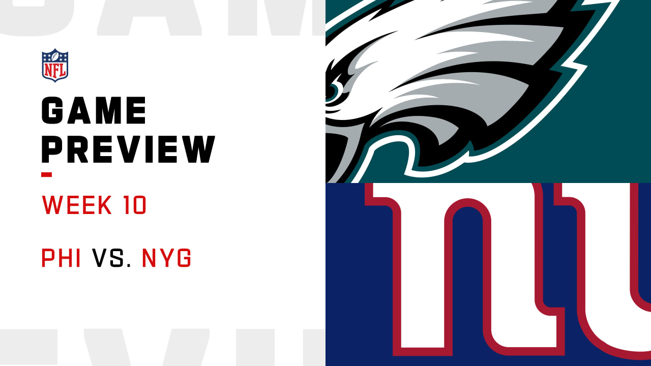 Philadelphia Eagles vs. New York Giants preview Week 10