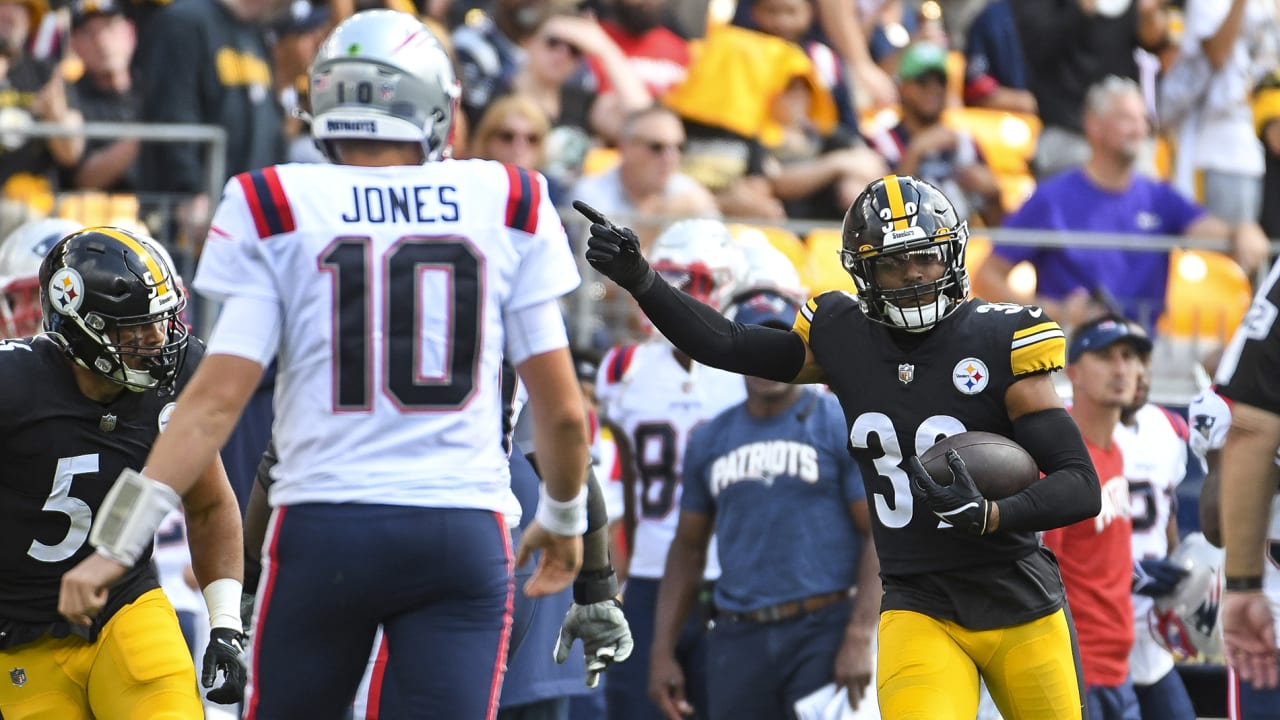 WATCH: Minkah Fitzpatrick picks off Mac Jones in Steelers vs Patriots - On3