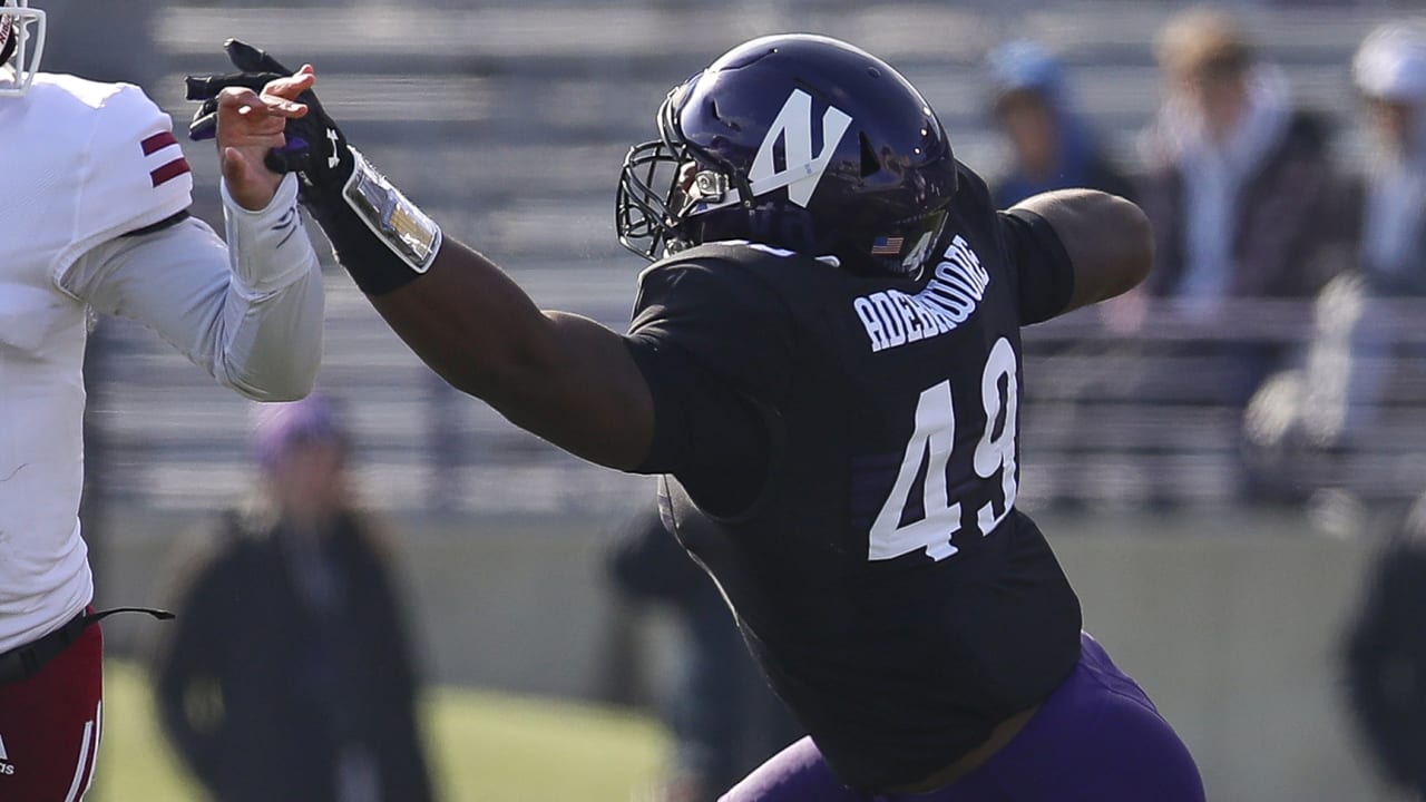 Colts select Northwestern DT Adetomiwa Adebawore with No. 110 pick