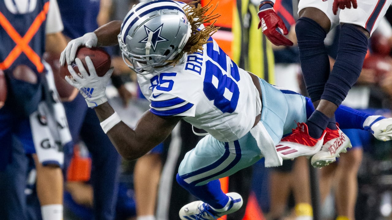 Dallas Cowboys wide receiver Noah Brown (85) against the New York Giants in  an NFL football game, Sunday, Dec. 10, 2017, in East Rutherford, N.J. (AP  Photo/Adam Hunger)