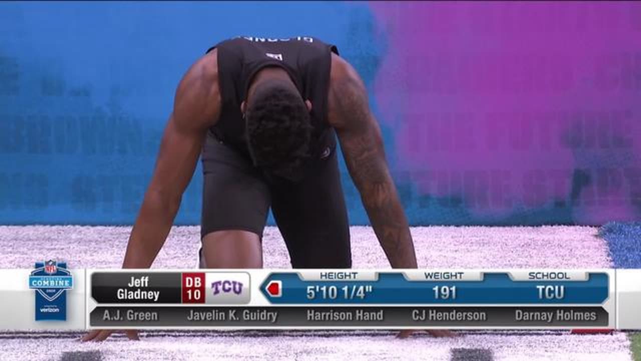 Javelin Guidry Runs Fastest 40-Yard Dash Among DB's At NFL Scouting Combine