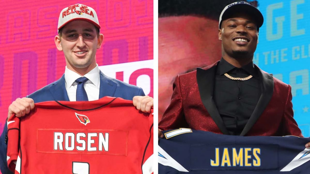 Cardinals' Josh Rosen, NFL rookies try to draw team logos