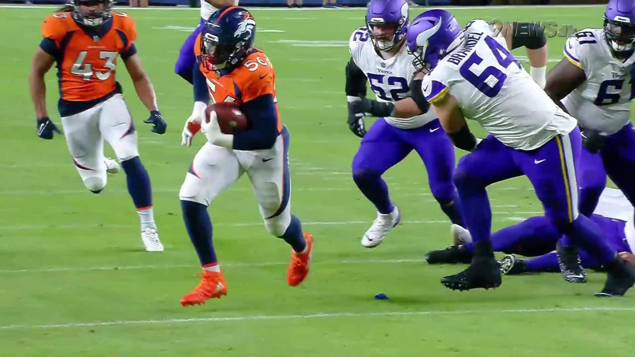 Baron Browning helps Denver Broncos beat Minnesota Vikings