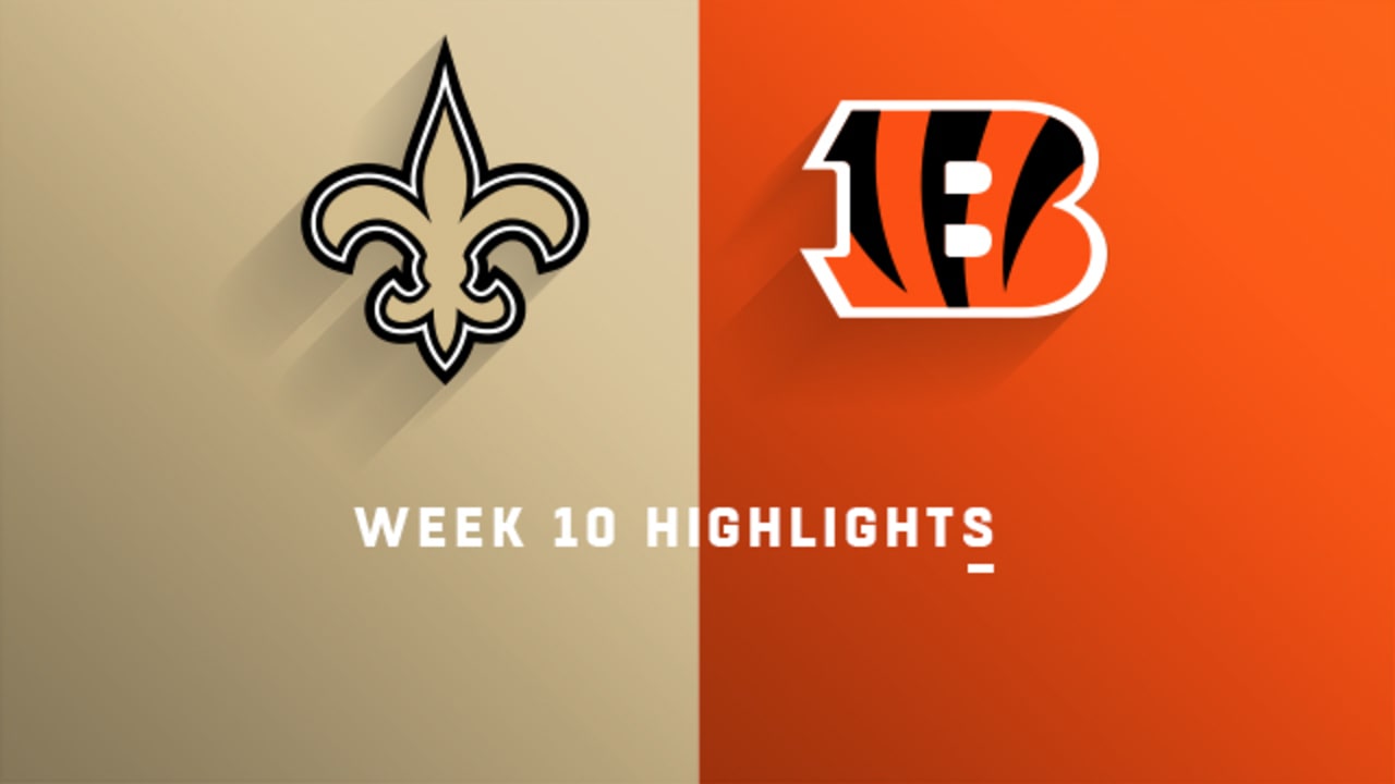 Saints vs. Bengals highlights