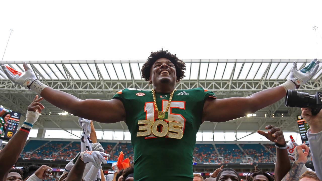 Defensive end Jaelan Phillips shines on Pro Day - The Miami Hurricane