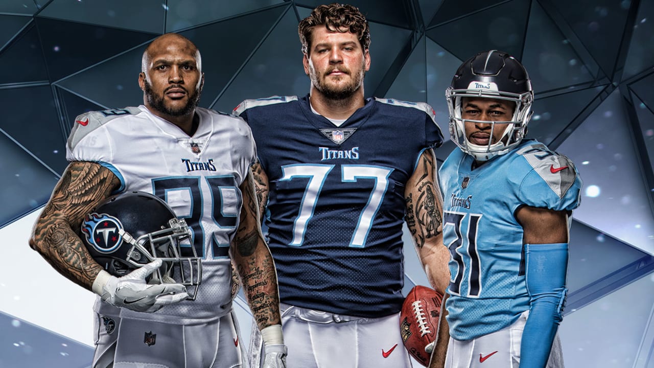 Titans unveil new uniforms ahead of 2018 season