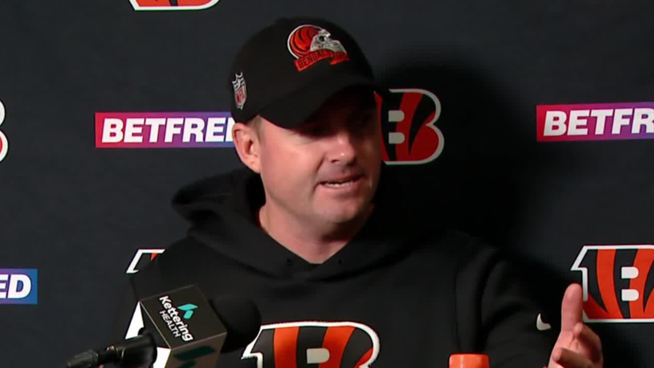 Cincinnati Bengals Head Coach Zac Taylor Reacts To Bengals Advancing To ...