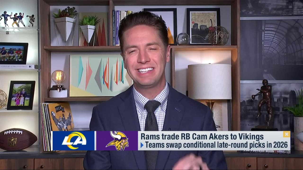 Rams trade running back Cam Akers to Vikings as part of 2026 draft