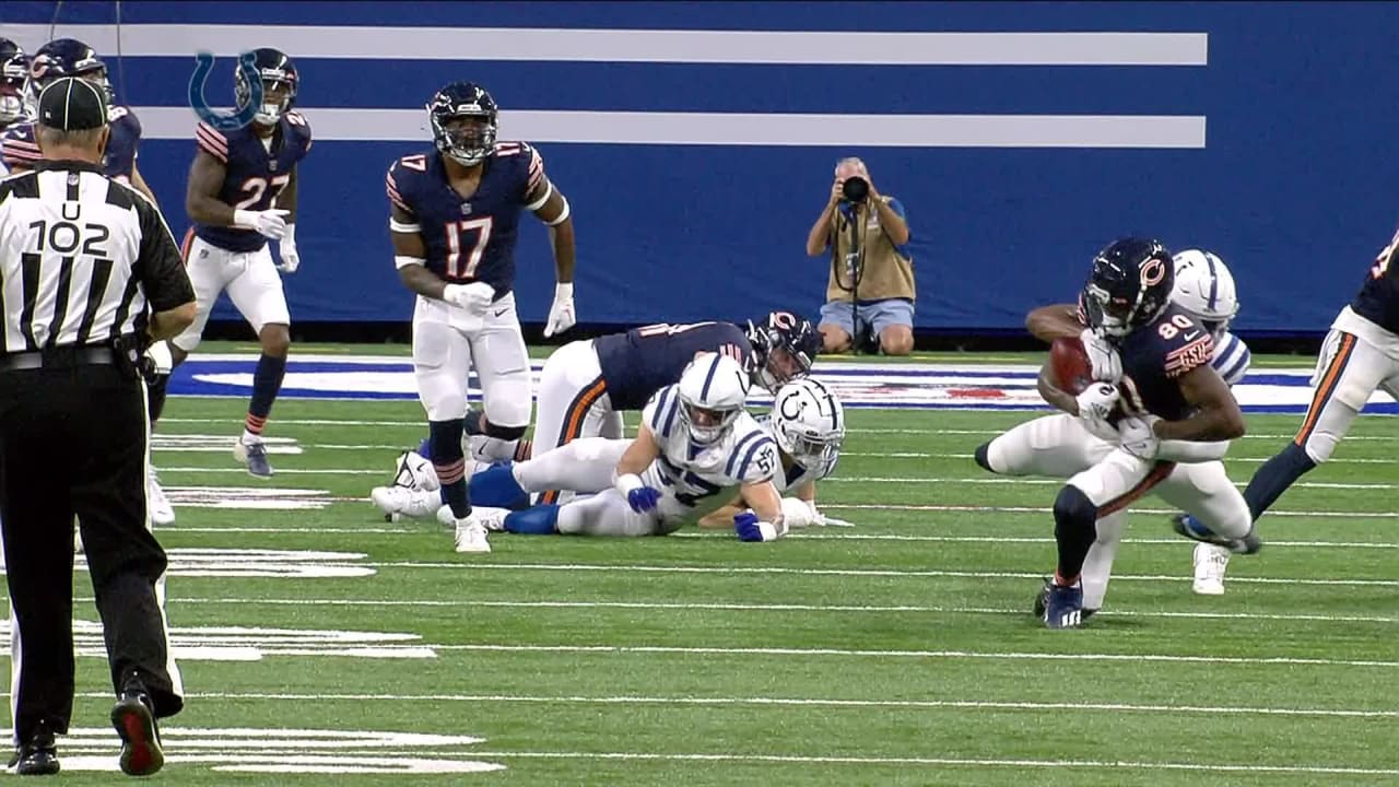 Chicago Bears wide receiver Joe Reed opens 2nd half with 38yard kick