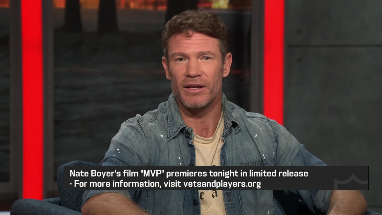 Nate Boyer discusses meaning of 'MVP' film's debut for the combat