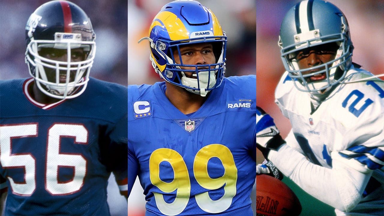 Top Three NFL Defensive Players Of All Time Aaron Donald Lawrence 