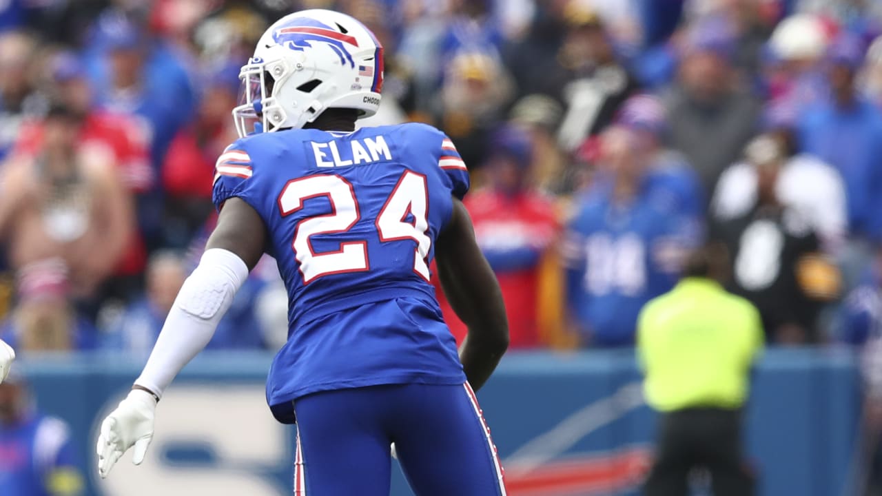 Buffalo Bills cornerback Kaiir Elam's first NFL interception comes