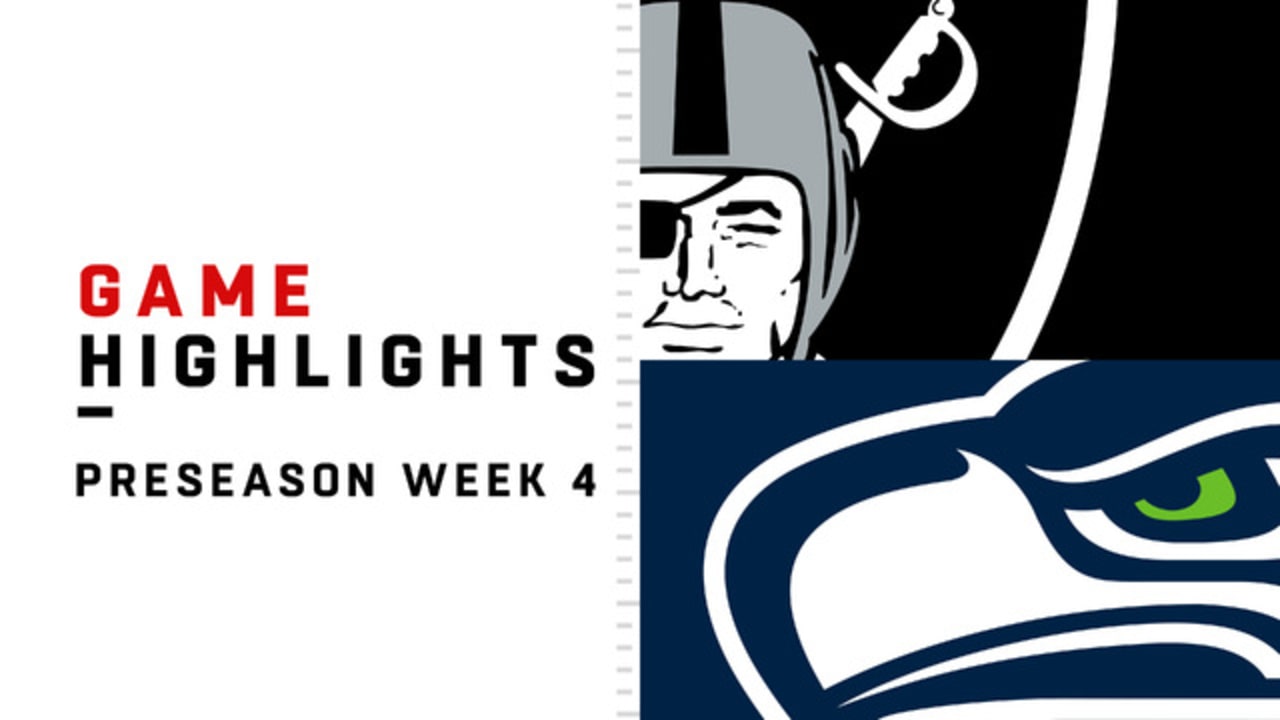 Seattle Seahawks vs. Las Vegas Raiders  Preseason Week 1 2021 NFL Game  Highlights 