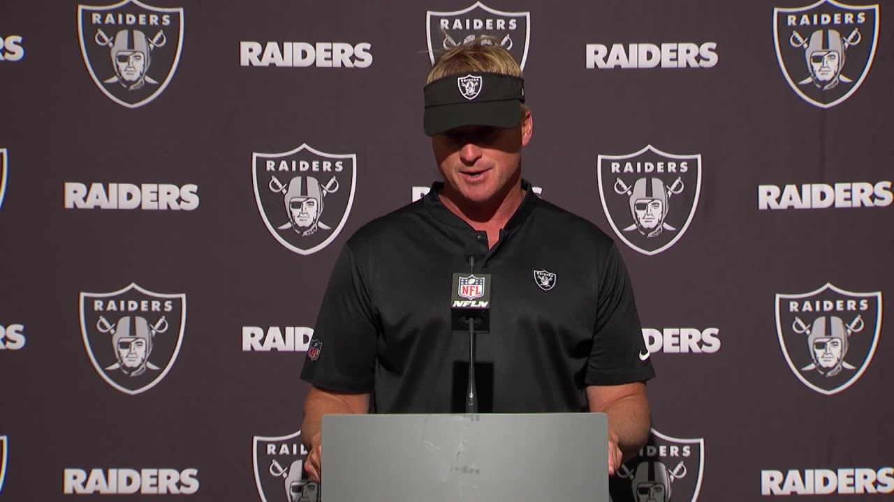 Raiders postgame press conference