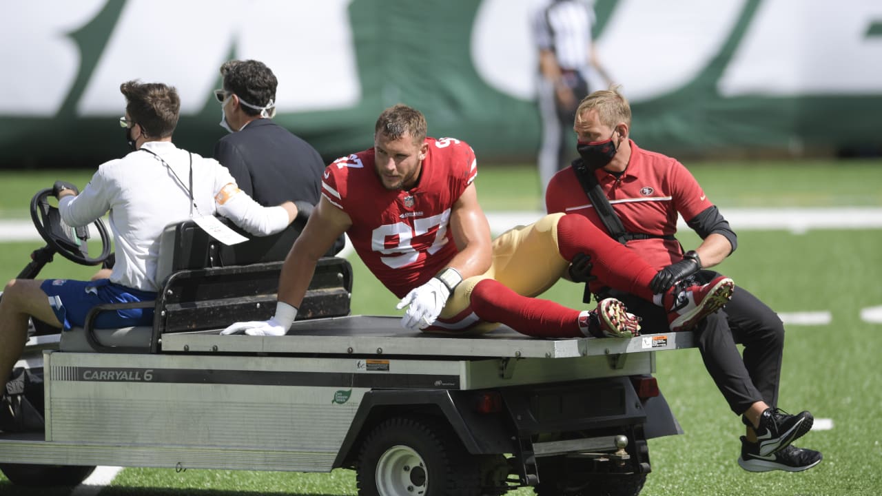 49ers injury news: Nick Bosa is officially questionable; Shanahan hopes  he's 'good to go' - Niners Nation