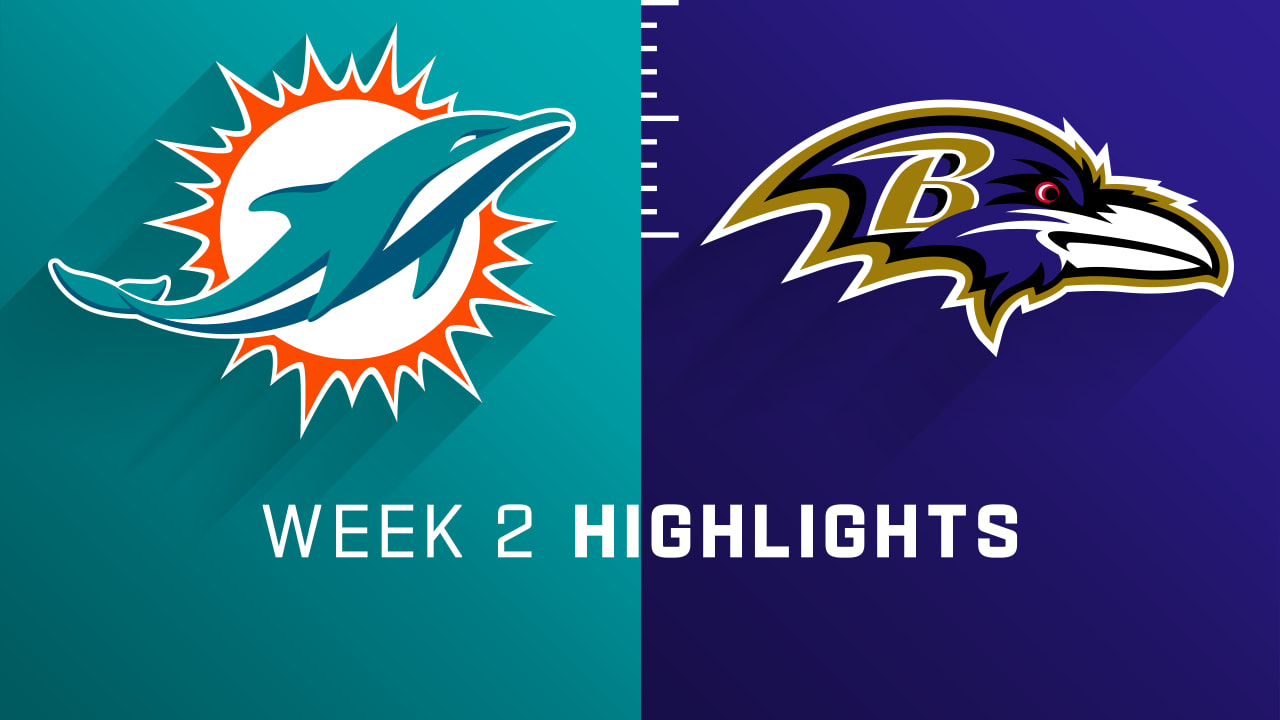 Miami Dolphins vs. Baltimore Ravens highlights